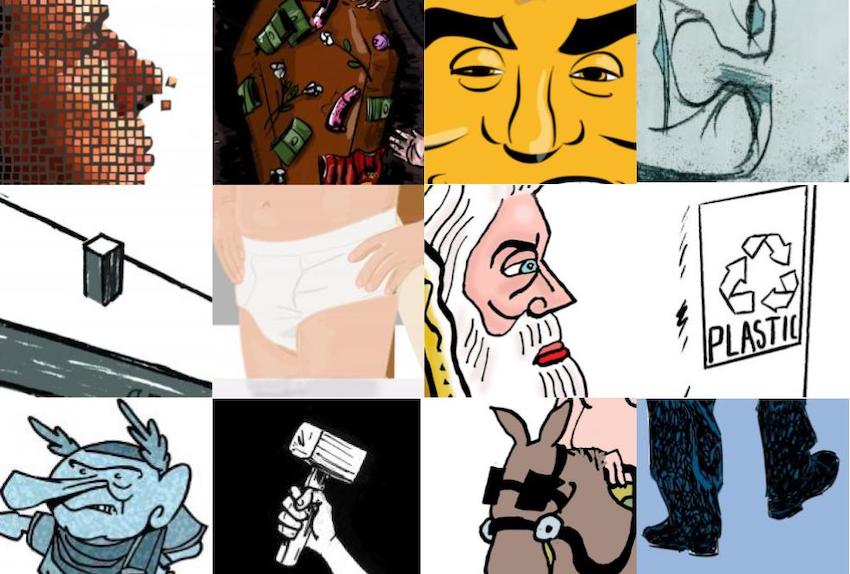 Berlusconi gallery cartoons