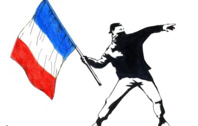 paolo lombardi cartoon france riots