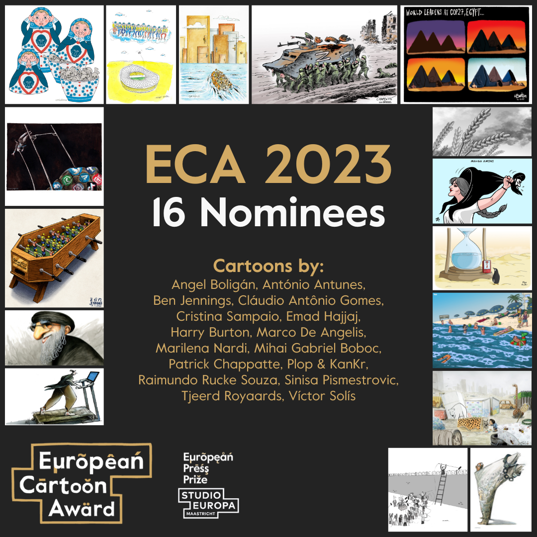 Eropean Cartoon Award 2023-4