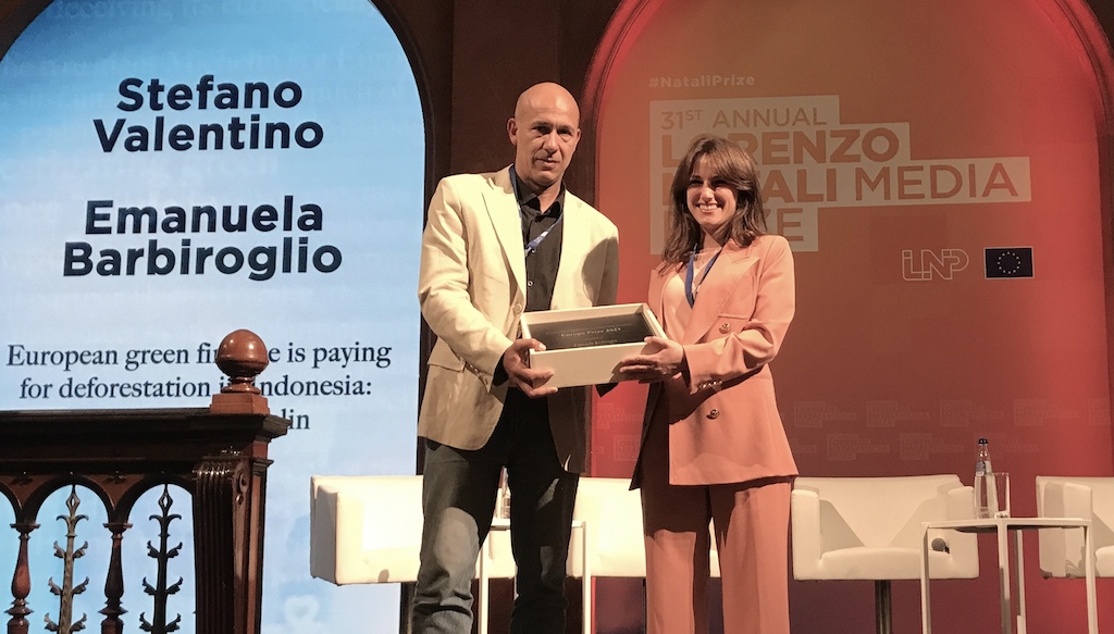 Valentino Barbiroglio Lorenzo Natali prize 2023