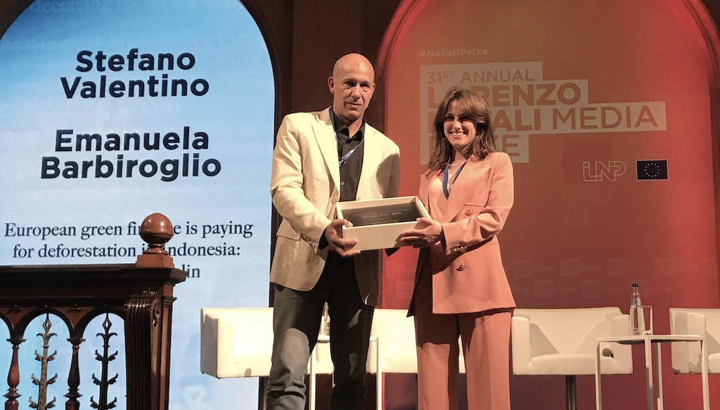 Stefano Valentino, Emanuela Barbiroglio Lorenzo Natali Media Prize