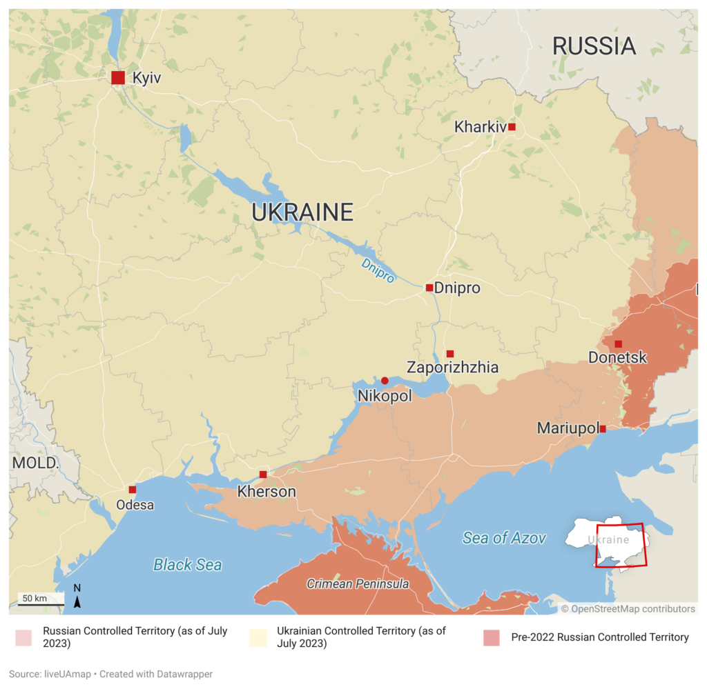 Ukraine map
