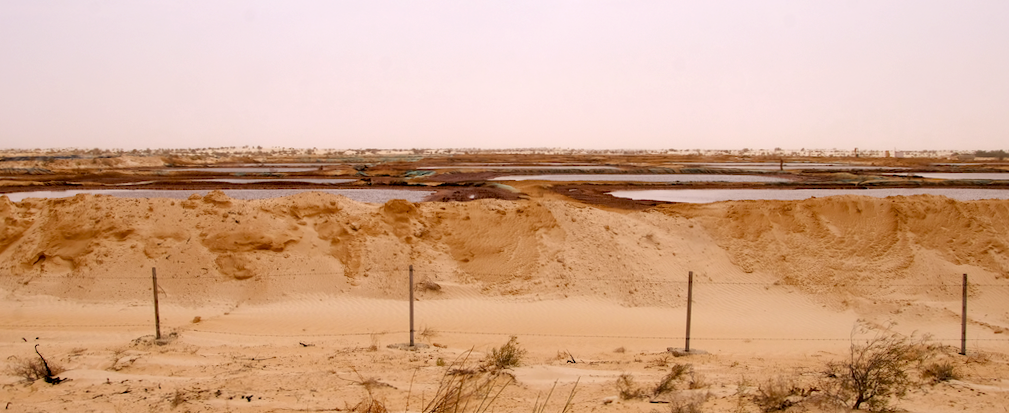 Le champ Sabria de la société Serinus, à Kebili (Tunisie), en 2022. | Photo : ©Alexandre Brutelle
