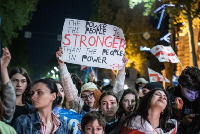 Tbilisi, 21 April 2024. ©Mariam Nikuradze/OC Media