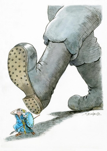 Marco De Angelis Cartoon EU Elections