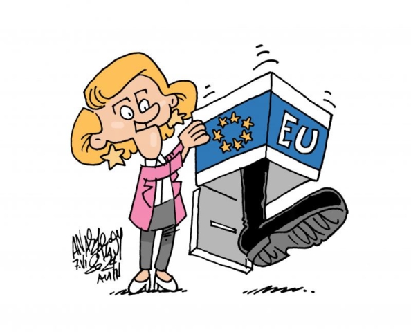 Tasos Anastasiou Cartoon EU Elections