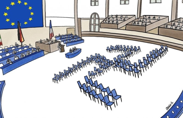 Zehra Ömeroğlu Cartoon EU Elections