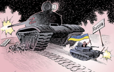 War in Ukraine Russia Kursk Patrick Chappatte
