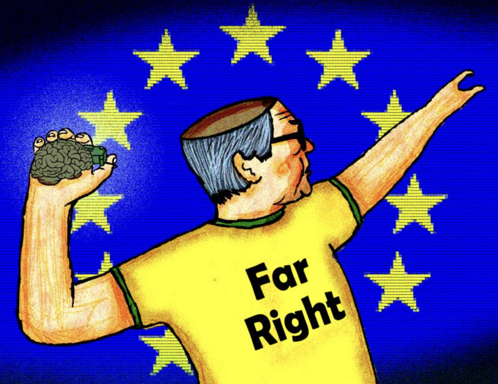 Thiago Lucas farright voxeurop