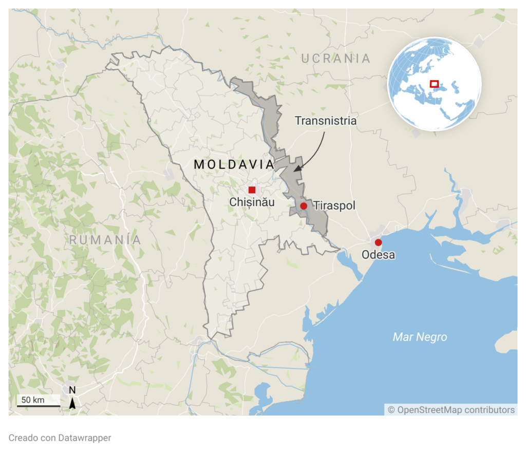 Moldavia mapa