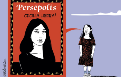 Cecilia_Sala_cartoon Mauro Bianchi