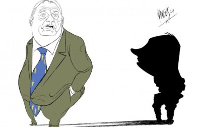 Cartoon Viktor Orban Ramses