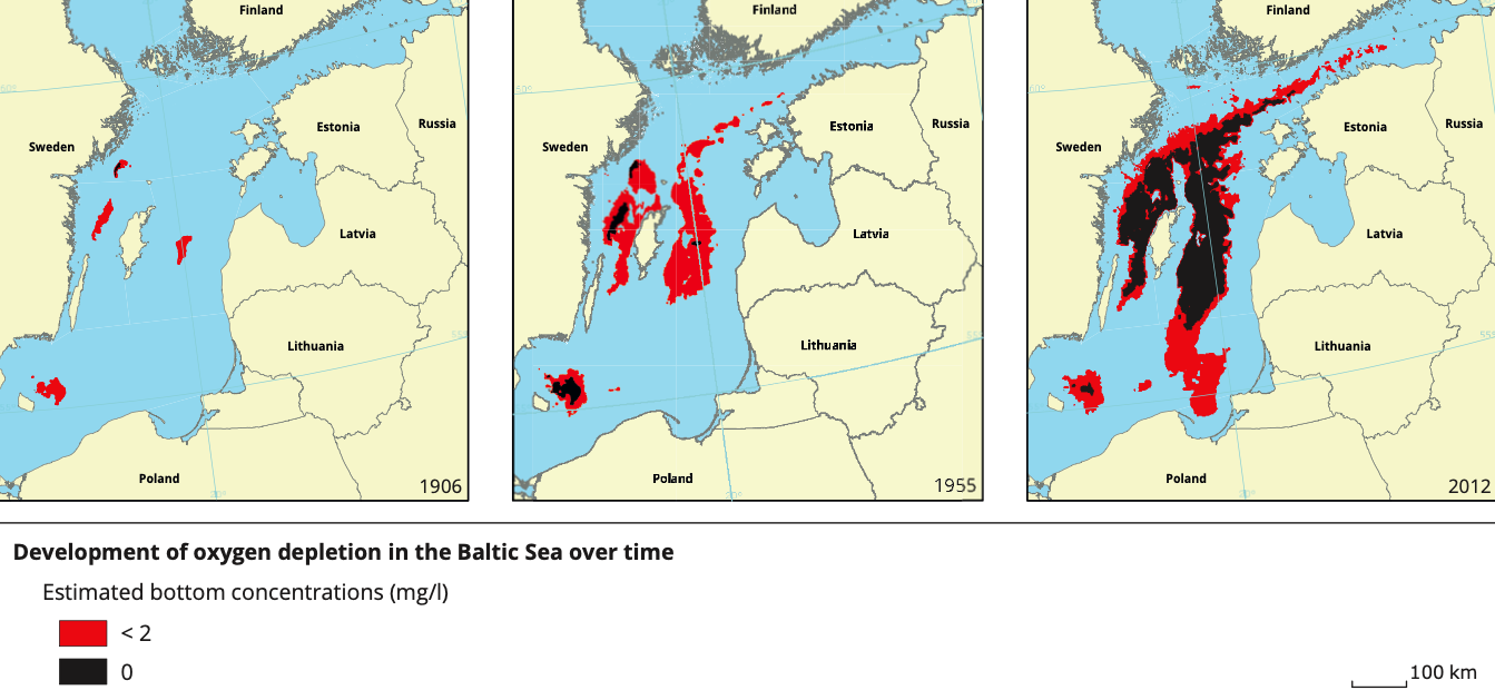 Baltic Sea Map Source: European Environment Agency