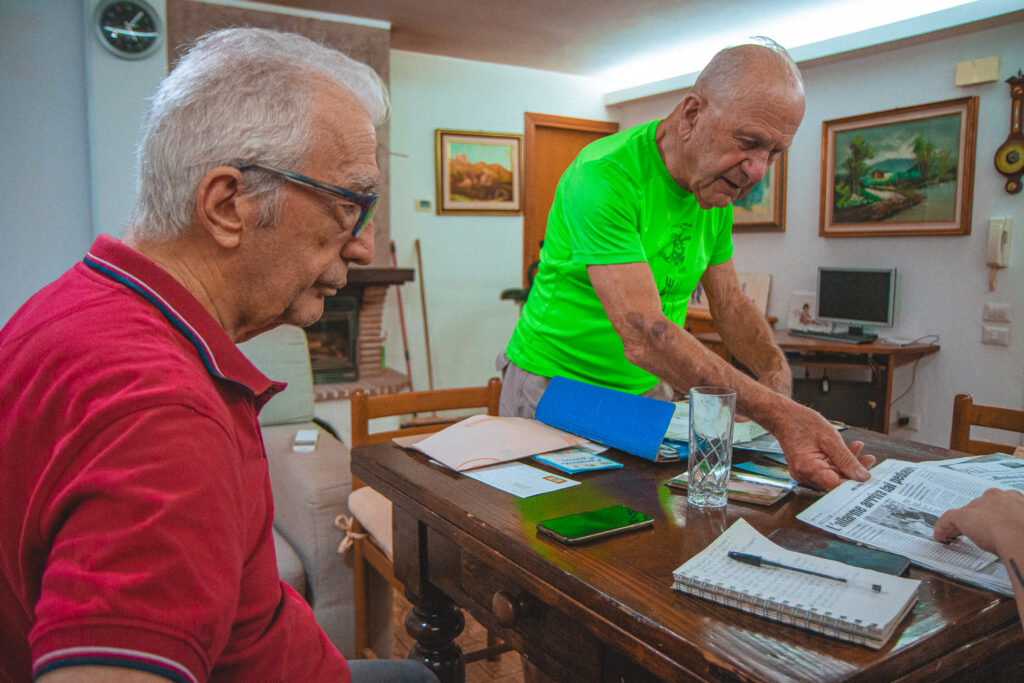 Giovanni Gnani e Luciano Semproli dell'associazione Clan-Destino | Foto: Annaemma Antonello