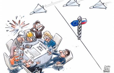 Russian drones Poland Gatis Sluka