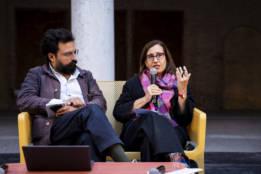 Alan Kavall, Rachel Donadio. ©Francesco Alesi per Internazionale