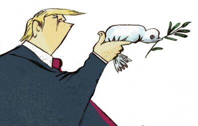 Trump peacemaker gaza Marilena Nardi