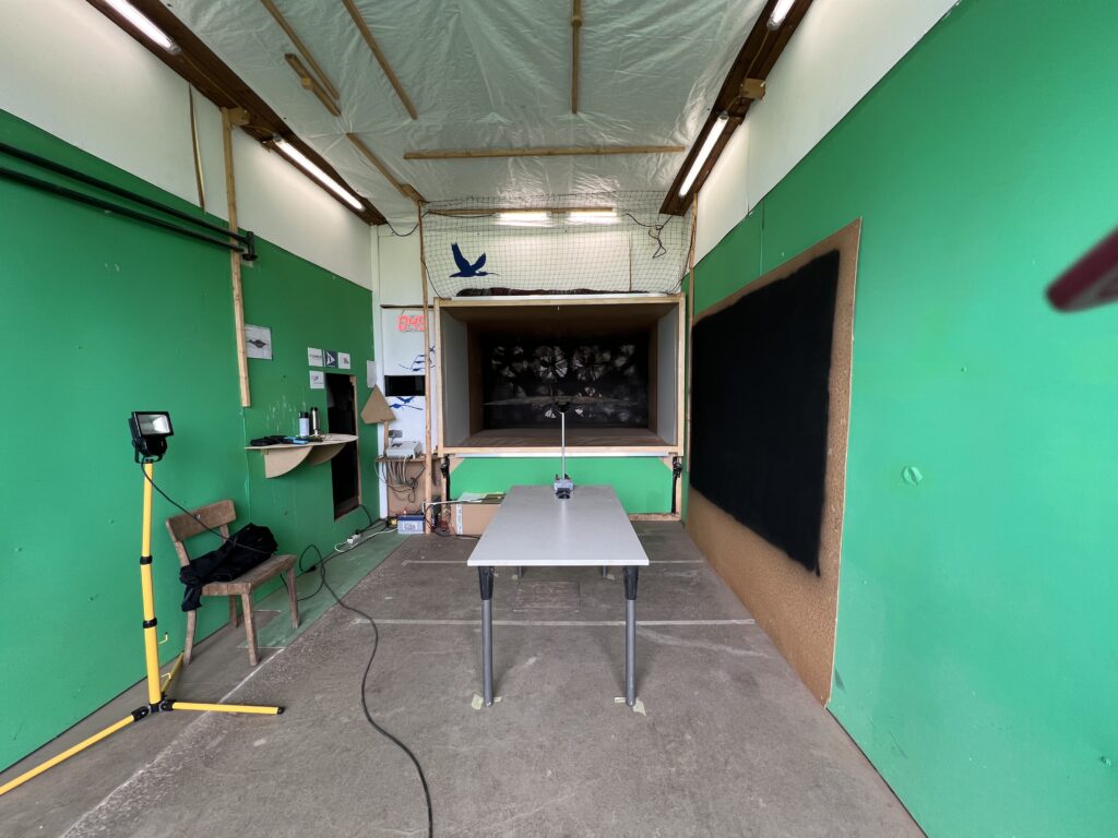 The wind tunnel where they try to make the GPS backpack even more comfortable | Photo: Marta Abbà