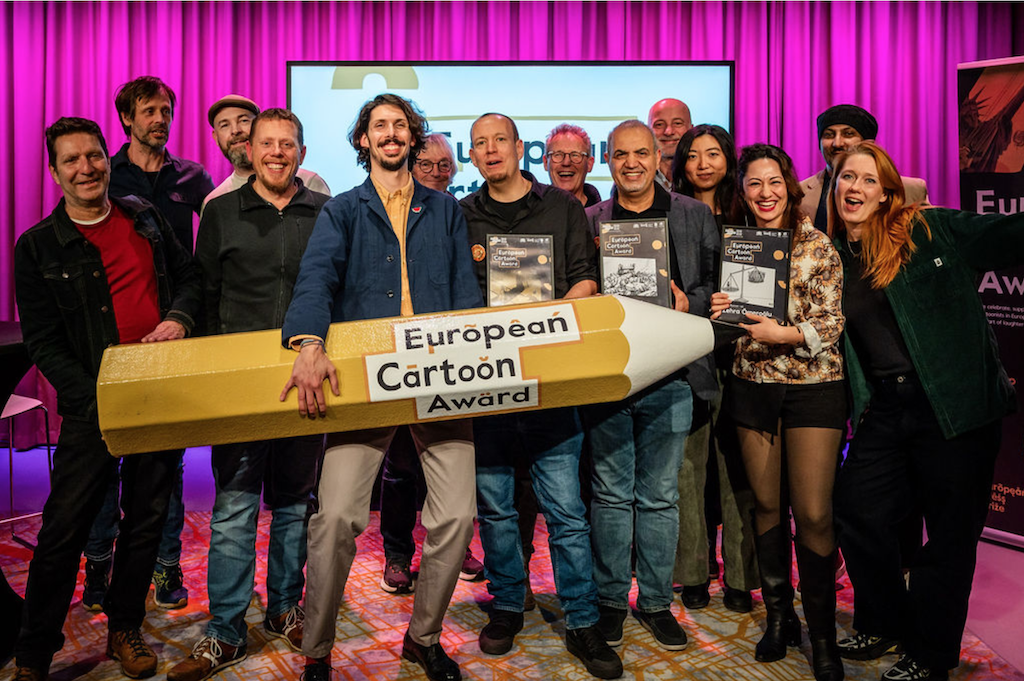 European Cartoon Award 2025 highlights rising threats to cartoonists and free expression