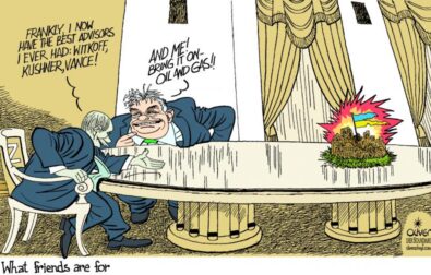 Oliver Schopf Putin Orban meeting