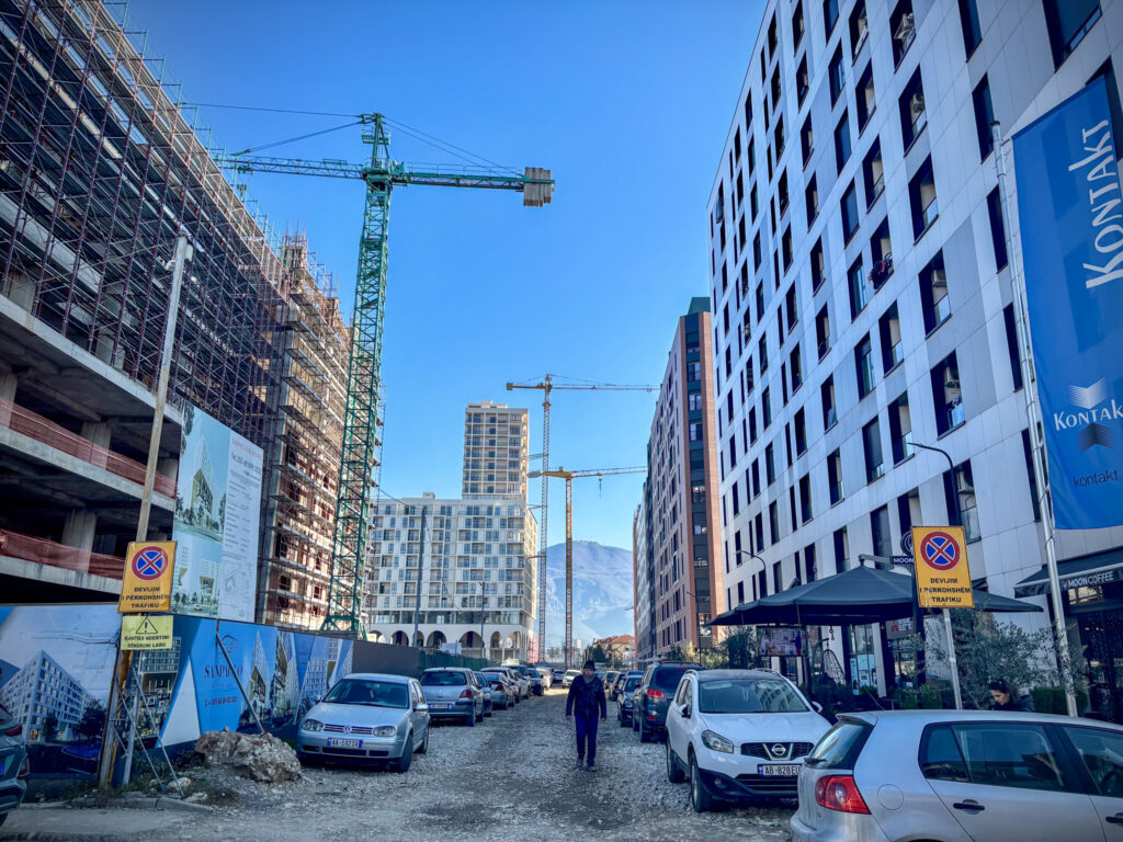 A construction zone just outside the city centre | Photo: ©FB