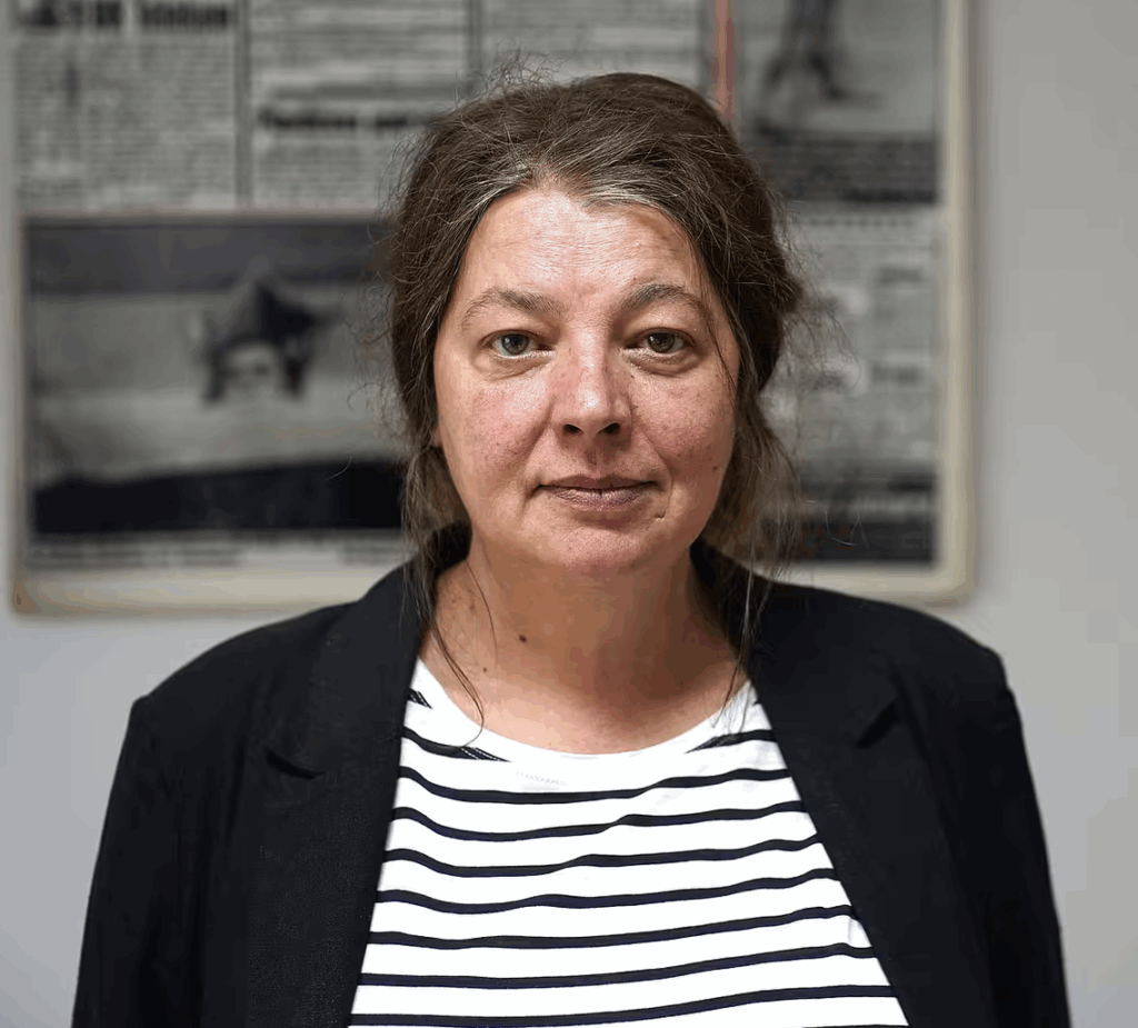 Ivana Stevanović of the Slavko Ćuruvija Foundation | Photo: © Tobias Zuttmann