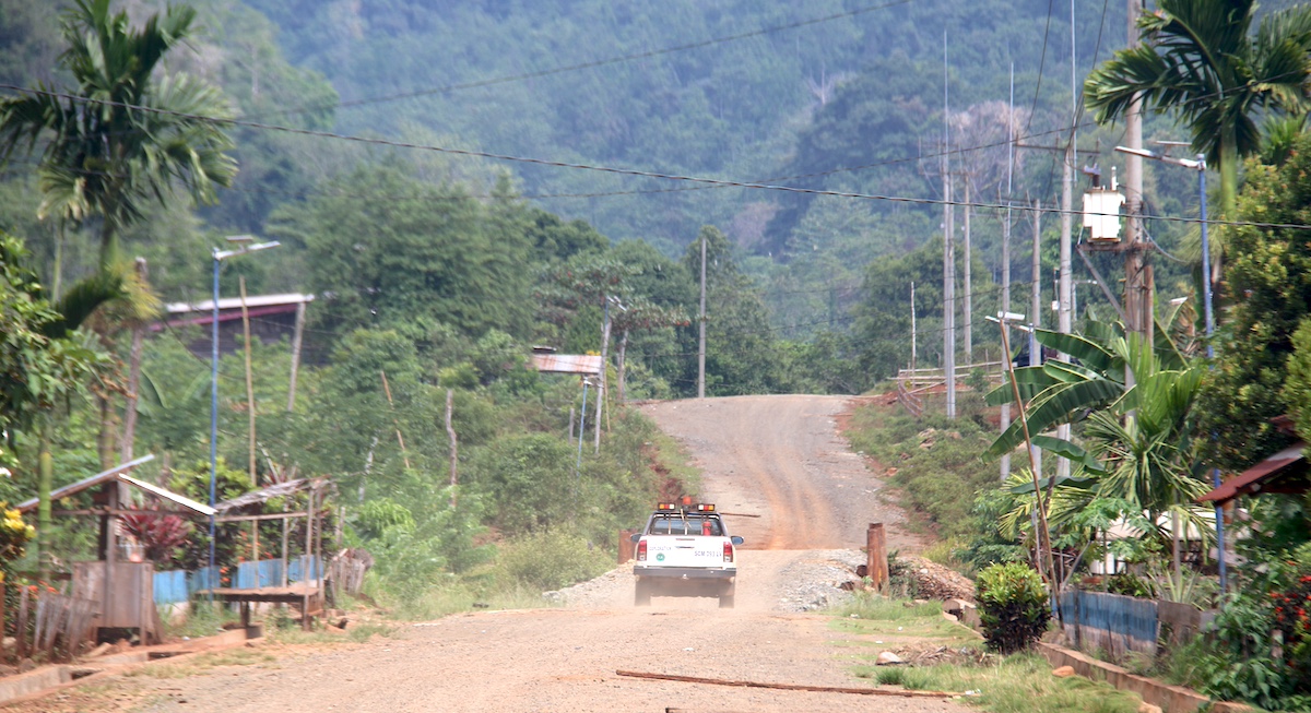 Road made by SCM connecting Walandawe to Cahaya concession