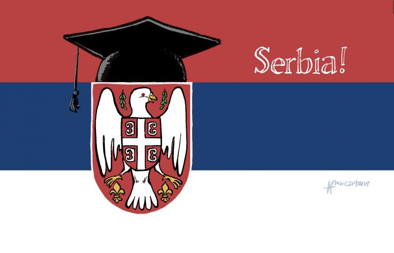 Serbian elections Maarten Wolterink